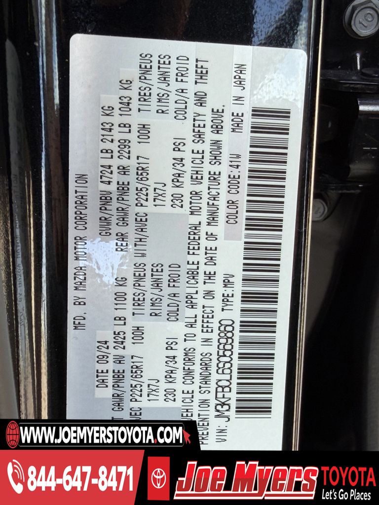 Used 2025 Jet Black Mica Mazda 2.5 S Preferred Package image 35