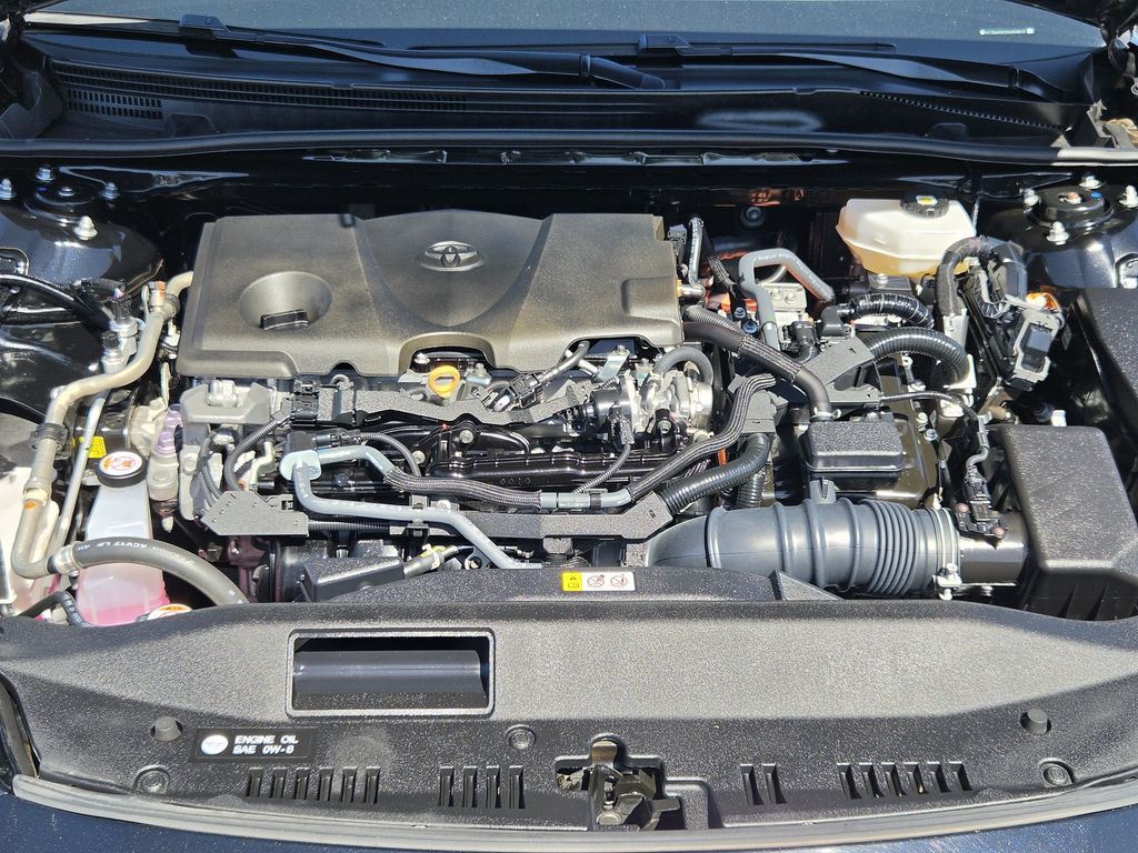 Used 2025 Midnight Black Metallic Toyota SE image 31