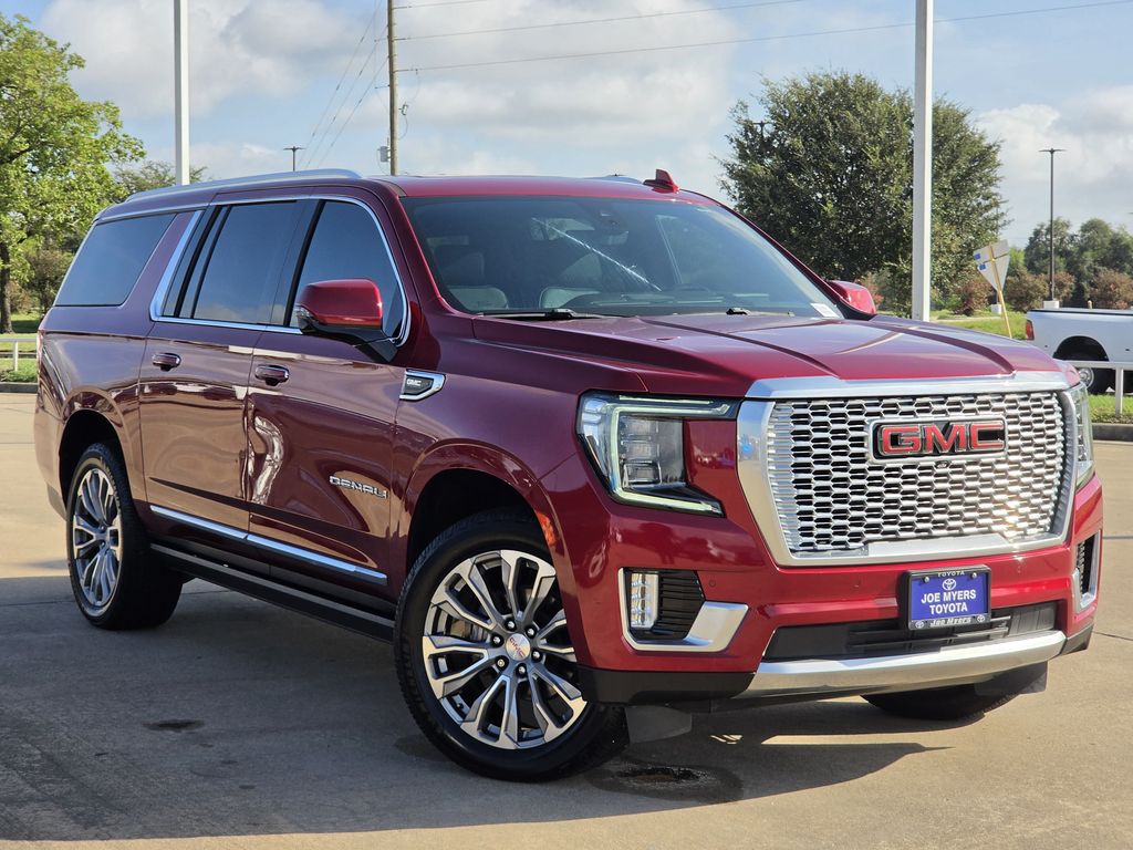 Used 2021 Cayenne Red Tintcoat GMC Denali image 2