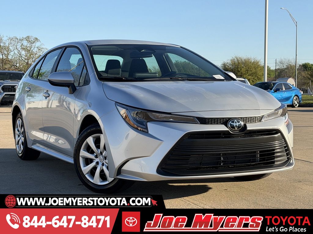 Certified Used 2026 Classic Silver Metallic Toyota LE image 2