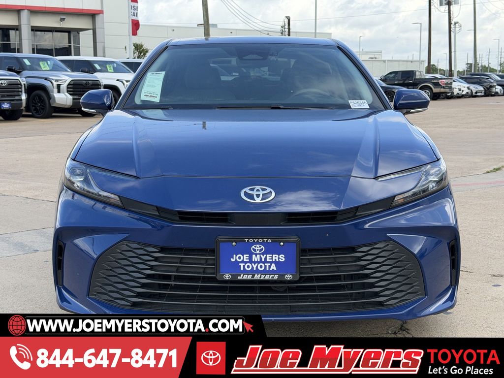 Used 2025 Reservoir Blue Toyota LE image 3