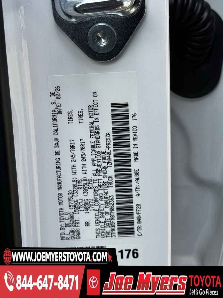 New 2026 Ice Cap Toyota SR5 image 21