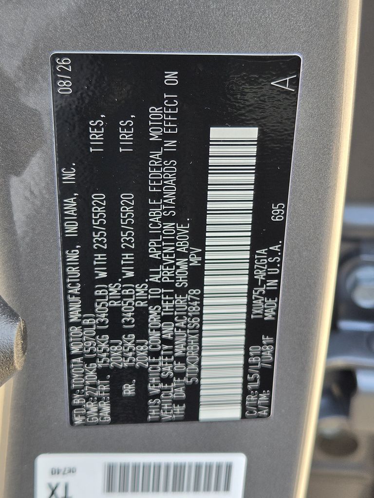 New 2026 Heavy Metallic Toyota Limited image 22