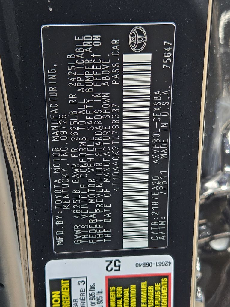 New 2026 Midnight Black Met Toyota SE image 22