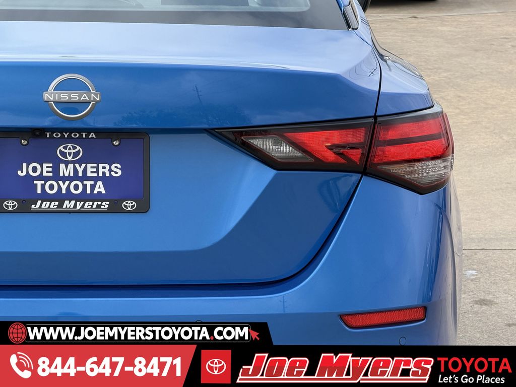 Used 2025 Electric Blue Metallic Nissan SV image 9