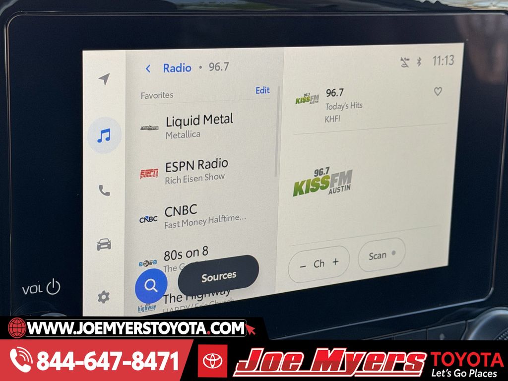 Used 2025 Magnetic Gray Metallic Toyota LE image 18