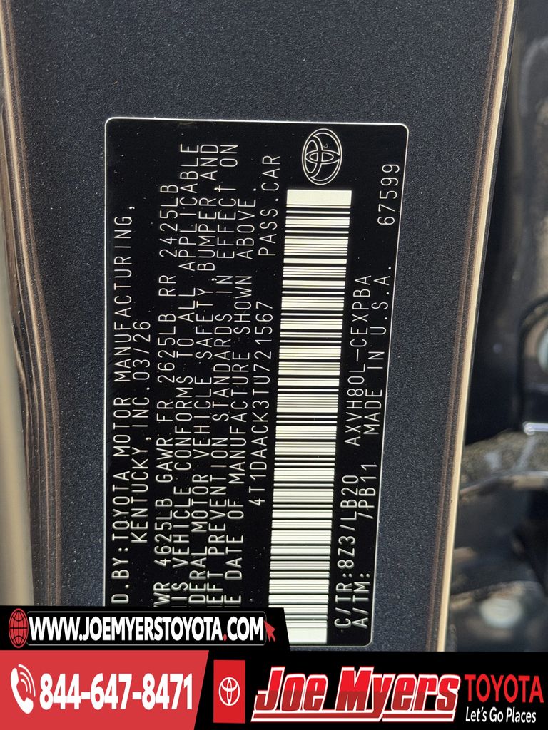 New 2026 Dark Cosmos Toyota XSE image 22