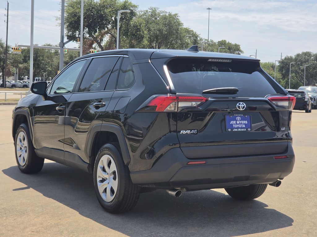 Used 2025 Midnight Black Metallic Toyota LE image 7