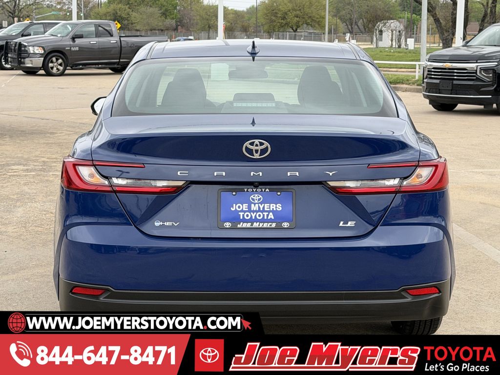 Used 2025 Reservoir Blue Toyota LE image 8