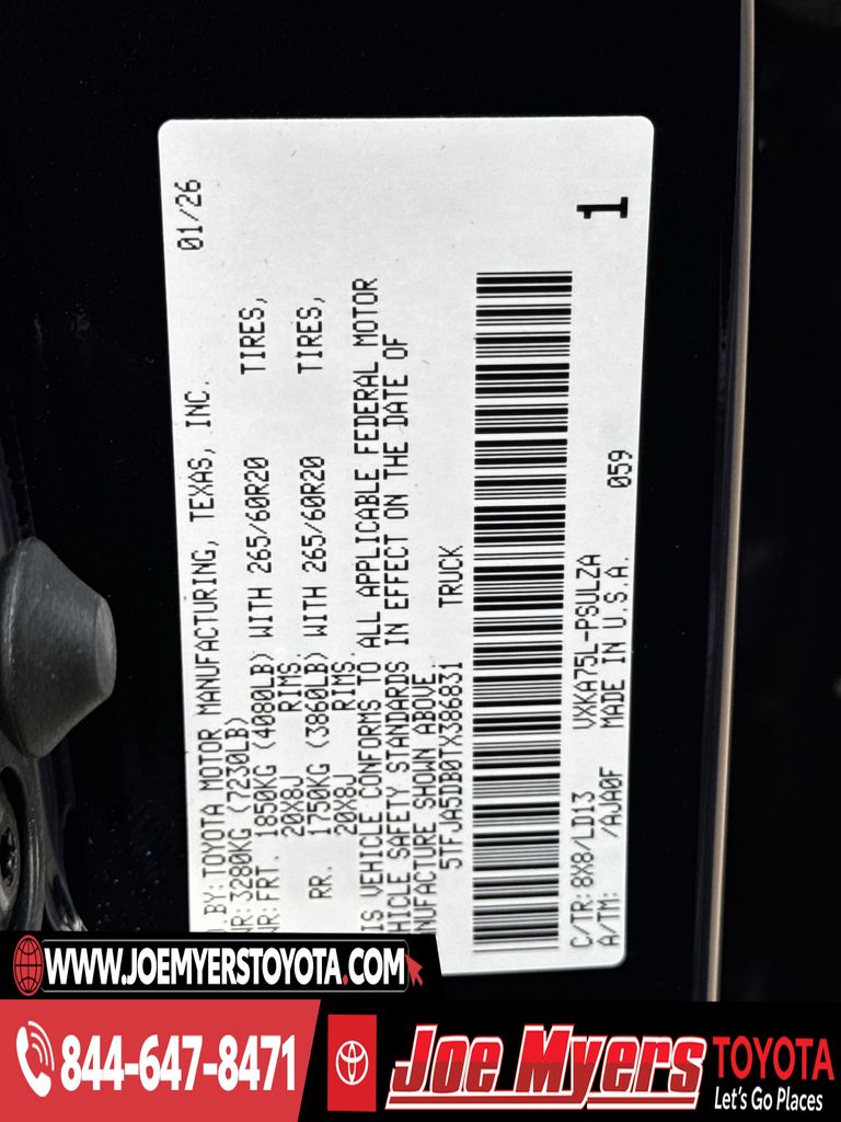 New 2026 Blueprint Toyota Limited image 21