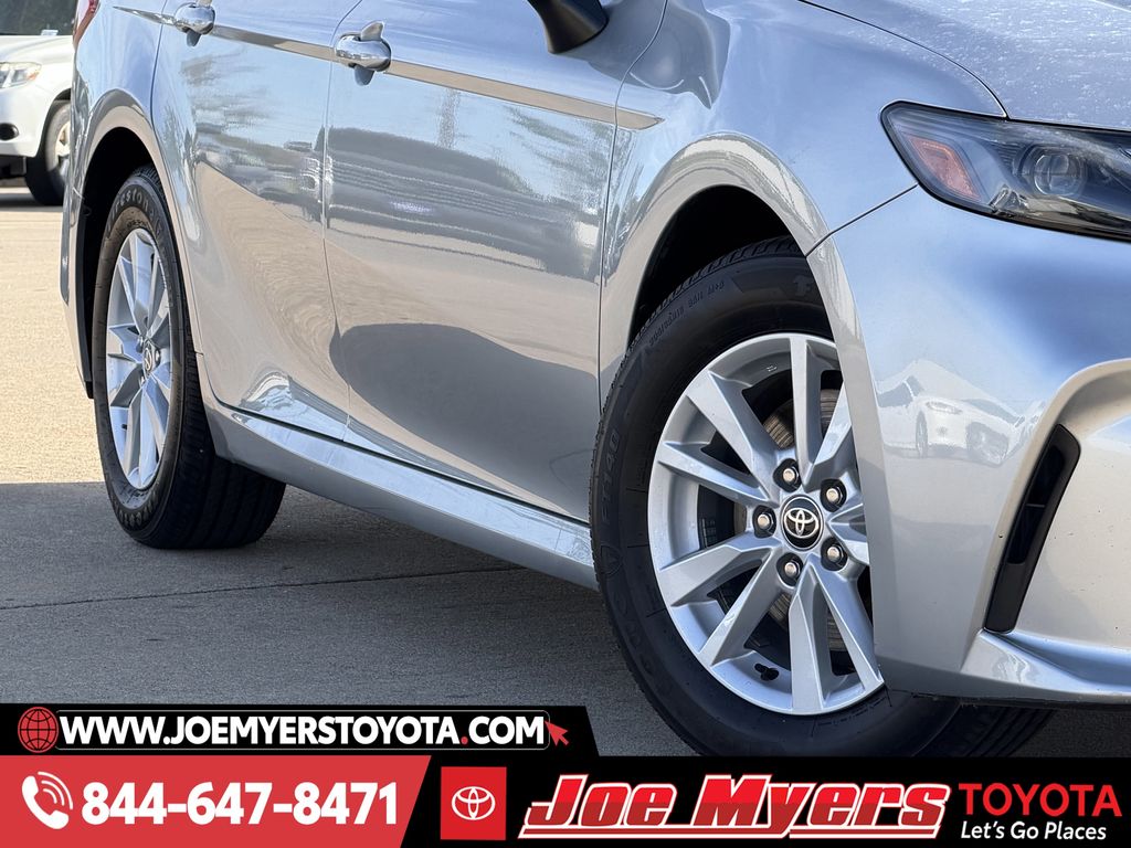 Used 2025 Celestial Silver Metallic Toyota LE image 12