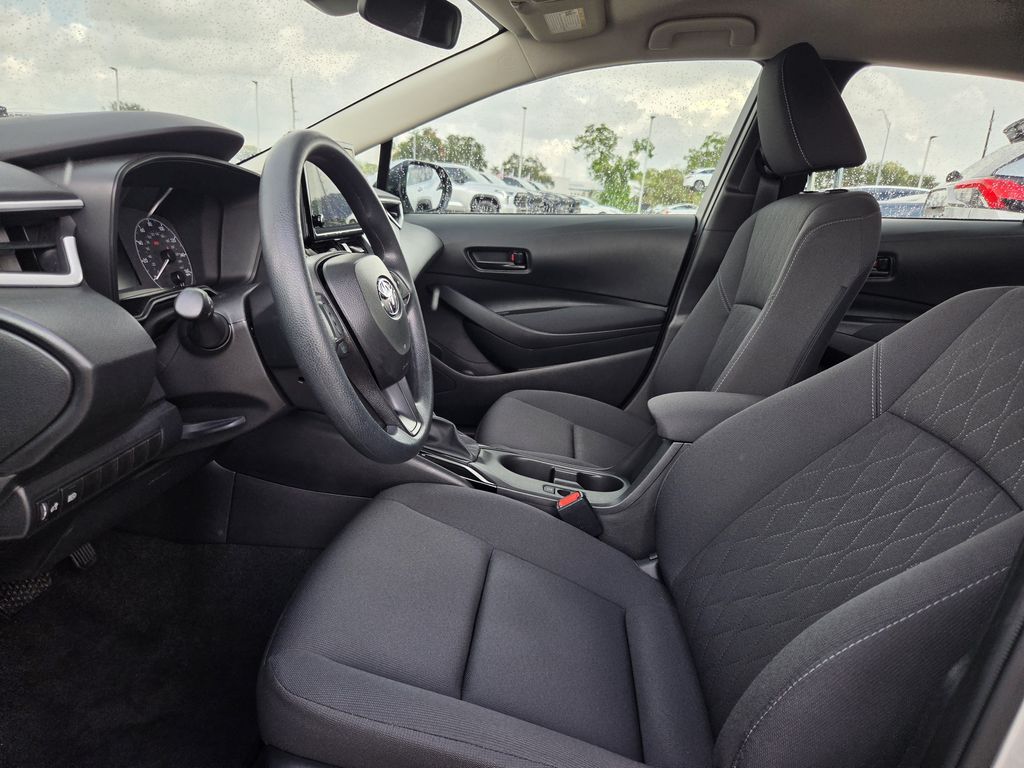 Used 2025 Classic Silver Metallic Toyota LE image 25