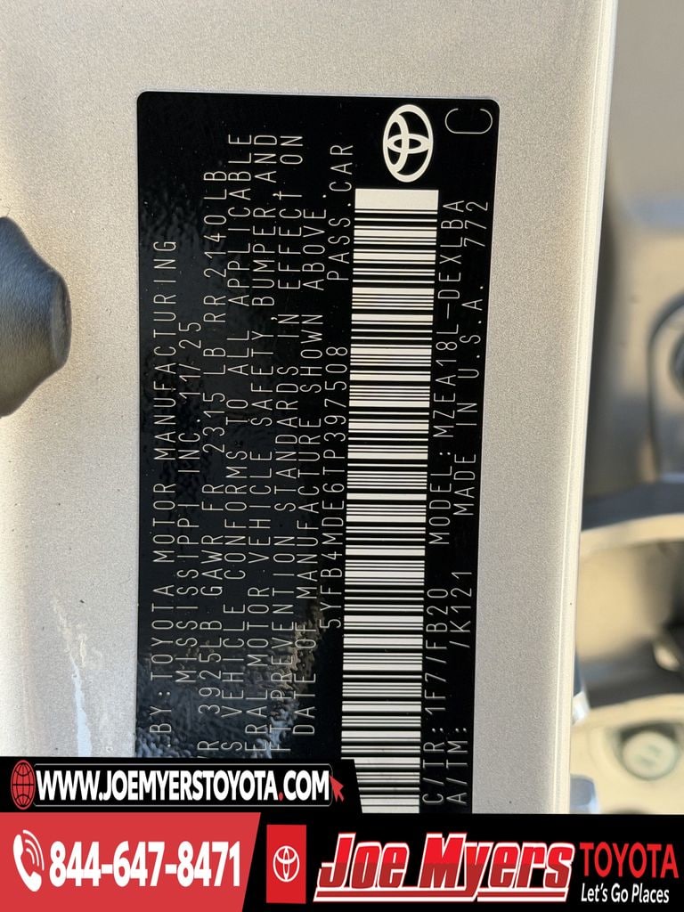 Certified Used 2026 Classic Silver Metallic Toyota LE image 30