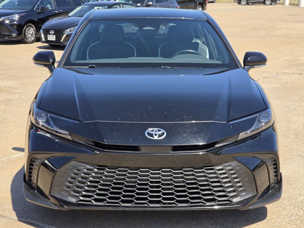 Used 2025 Midnight Black Metallic Toyota SE image 3