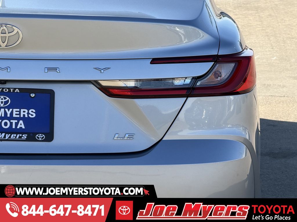Used 2025 Celestial Silver Metallic Toyota LE image 9