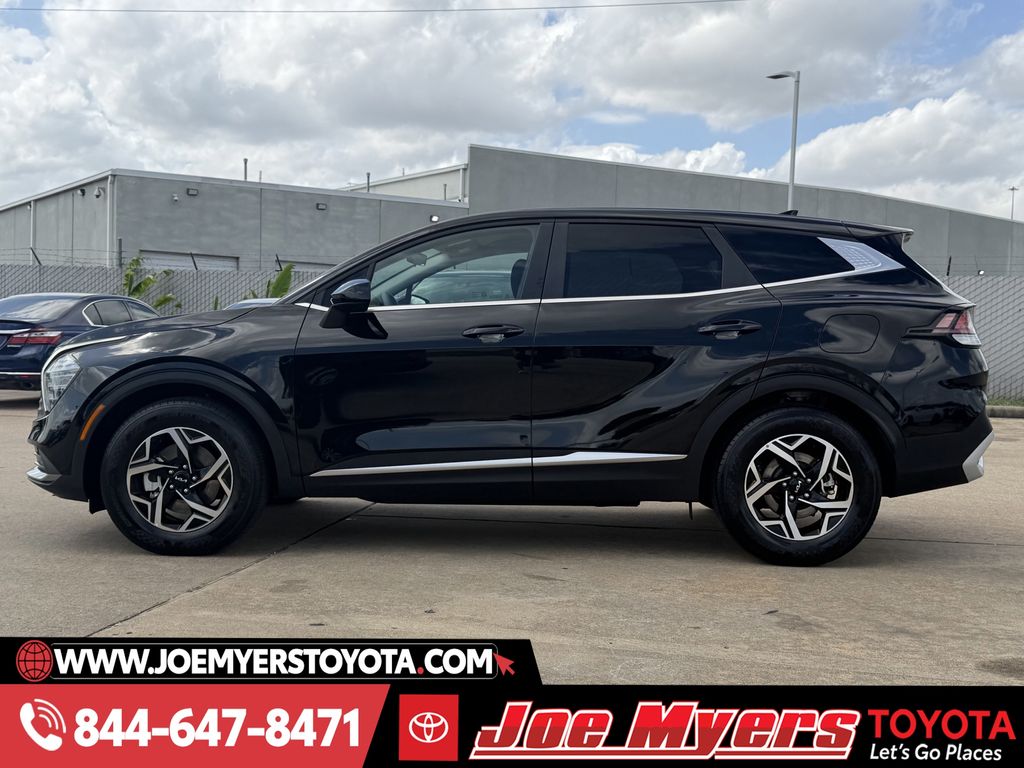 Used 2025 Ebony Black Kia LX image 6