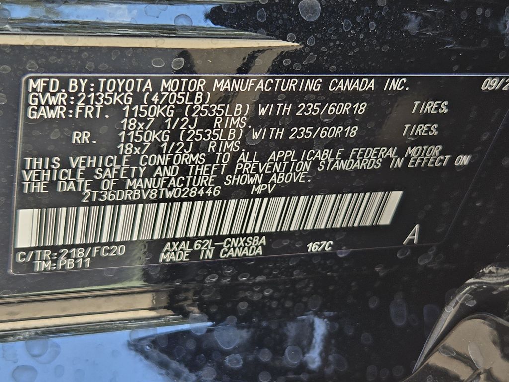 New 2026 Midnight Black Toyota SE image 22