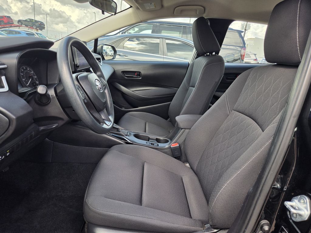Used 2025 Midnight Black Metallic Toyota LE image 26