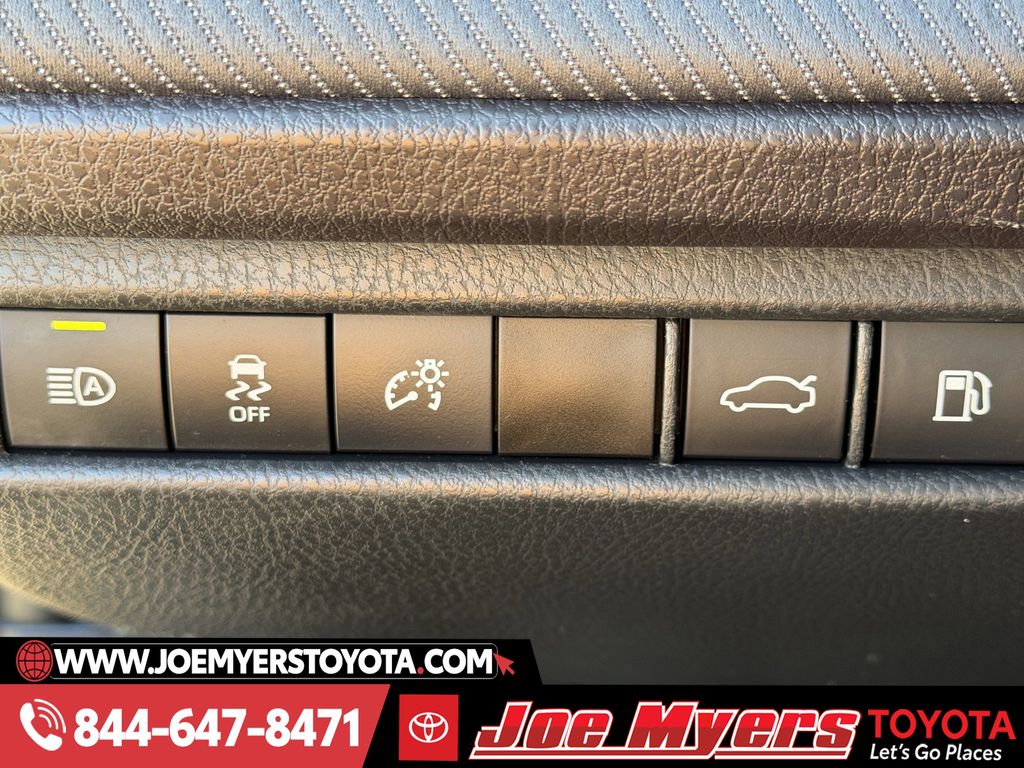 Used 2025 Midnight Black Metallic Toyota SE image 25