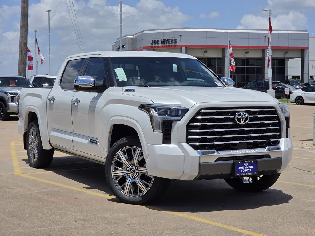 New 2026 White Chill Pearl Toyota Capstone image 2