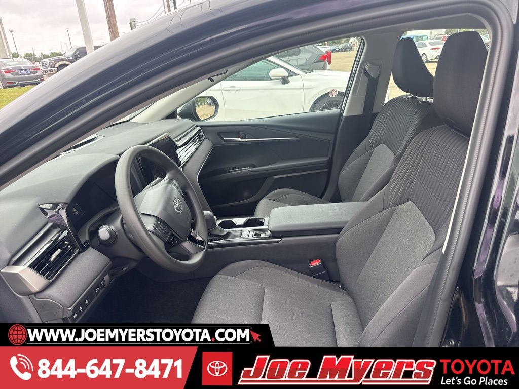 Used 2026 Midnight Black Metallic Toyota LE image 2