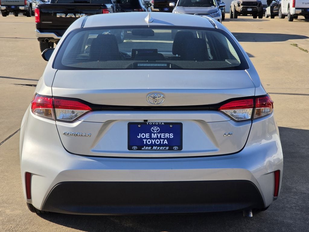 Used 2025 Classic Silver Metallic Toyota LE image 8