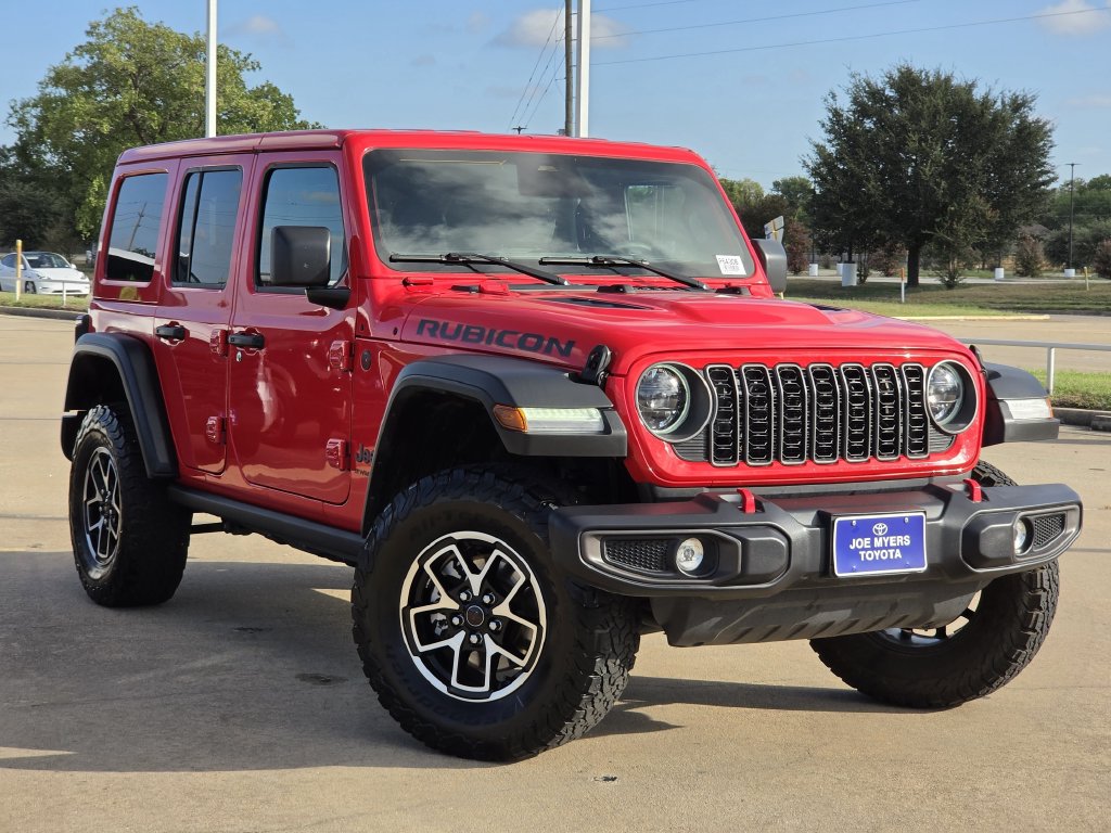 Used 2025 Firecracker Red Clearcoat Jeep Rubicon image 2