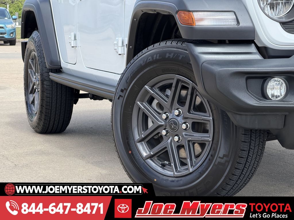 Used 2024 Bright White Clearcoat Jeep Sport S image 11