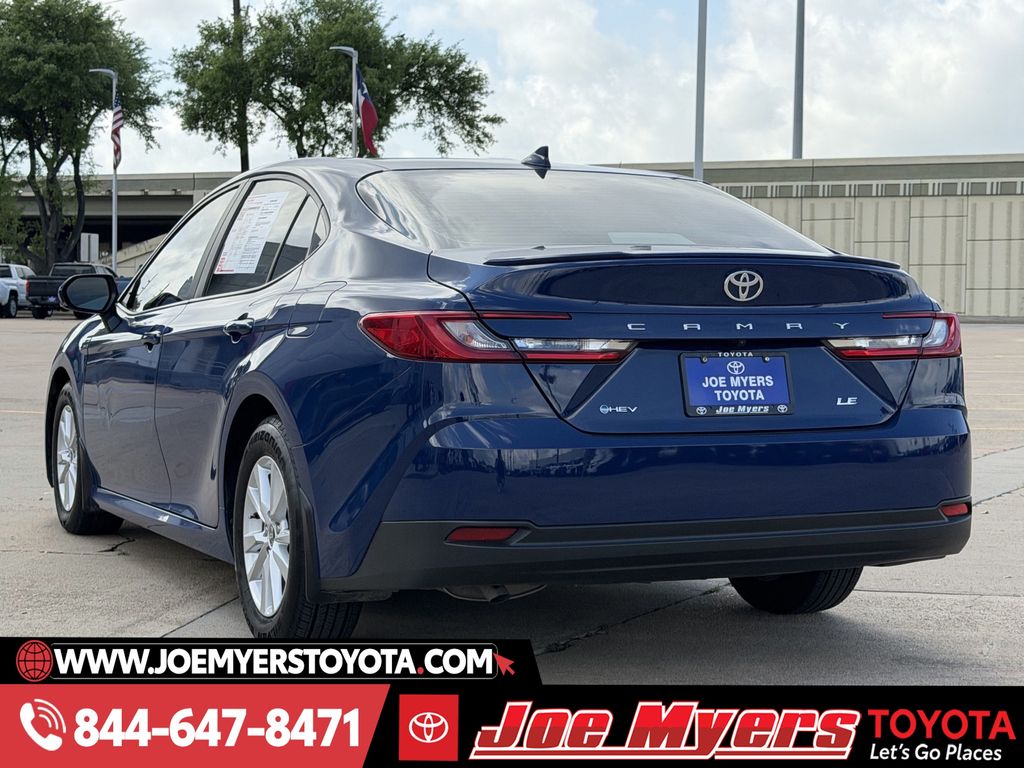 Used 2025 Reservoir Blue Toyota LE image 7