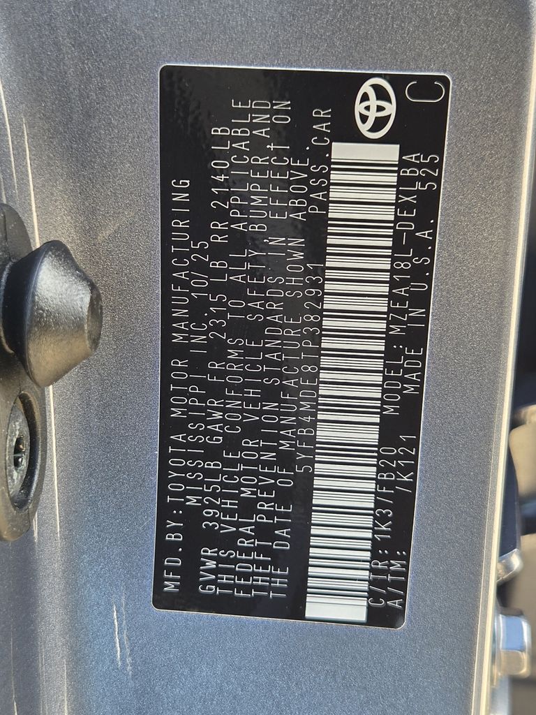 Used 2026 Celestite Toyota LE image 30