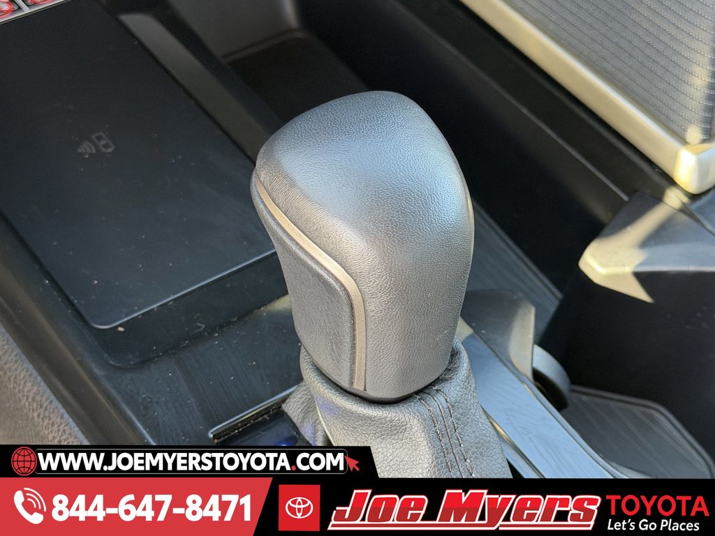 Used 2025 Midnight Black Metallic Toyota SE image 21