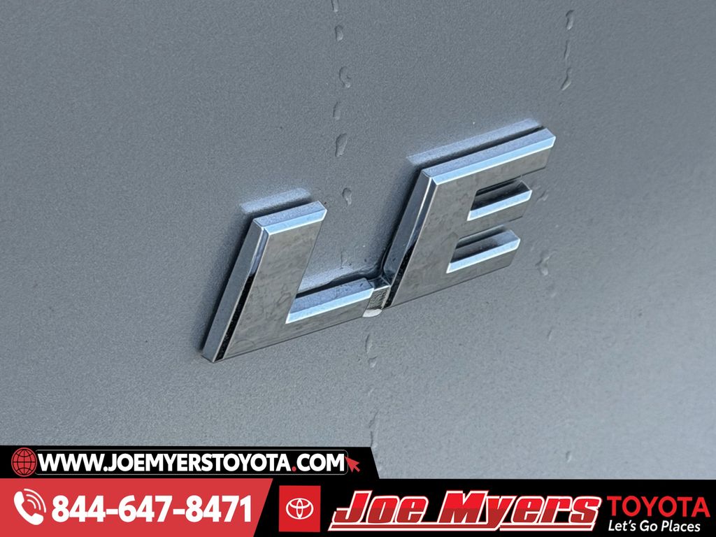 Used 2025 Silver Sky Metallic Toyota LE image 11