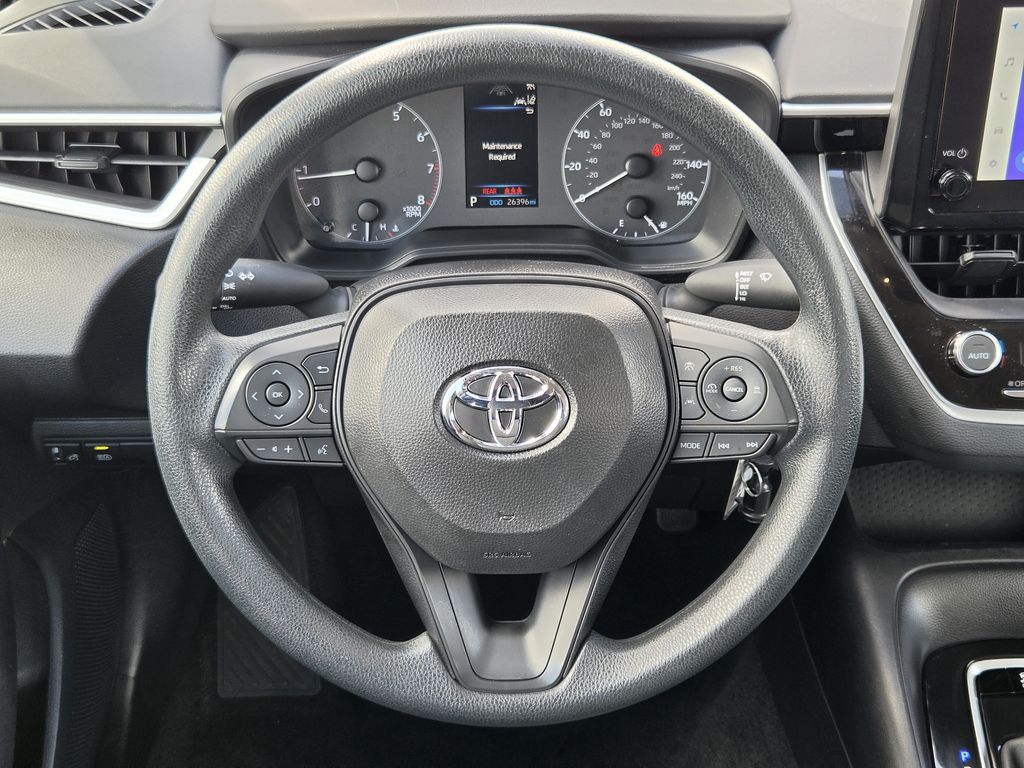 Used 2025 Midnight Black Metallic Toyota LE image 15