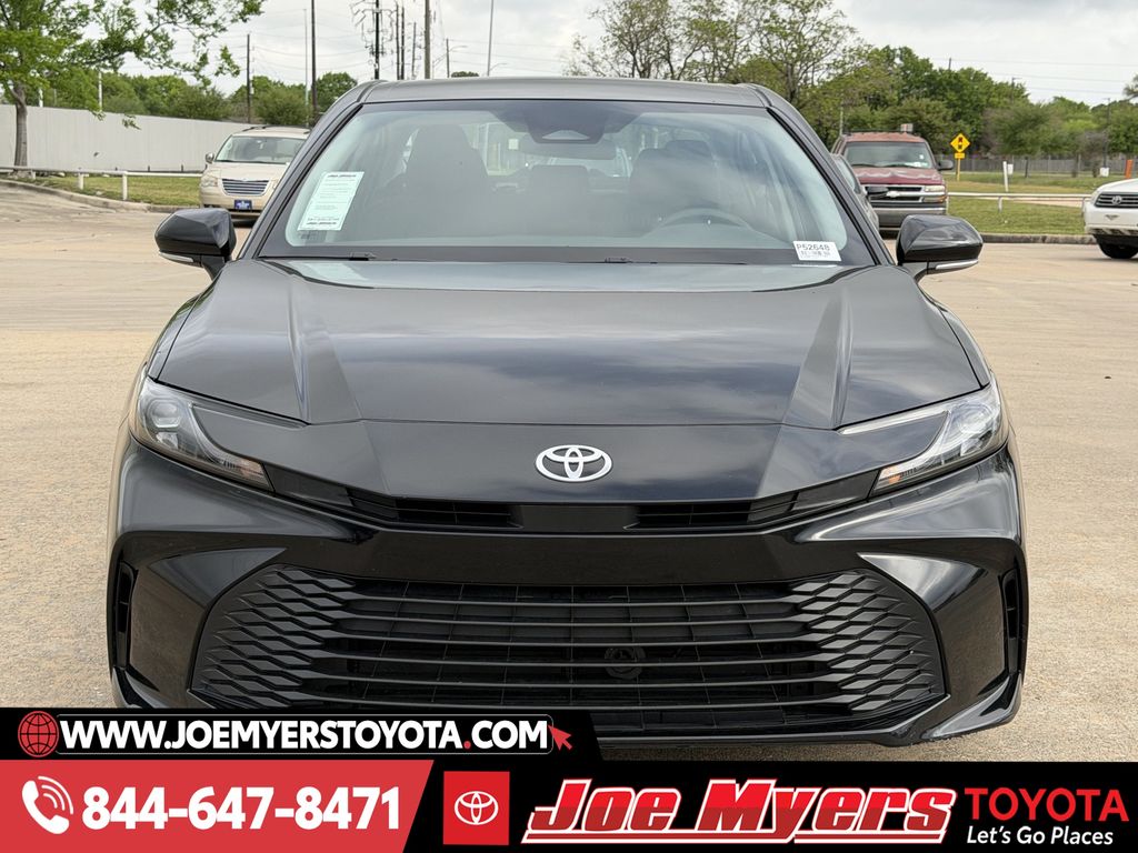 Used 2025 Midnight Black Metallic Toyota LE image 3