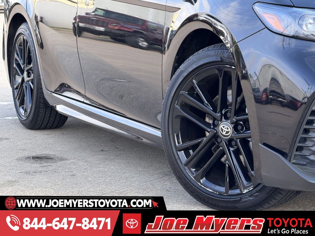 Used 2025 Midnight Black Metallic Toyota SE image 12