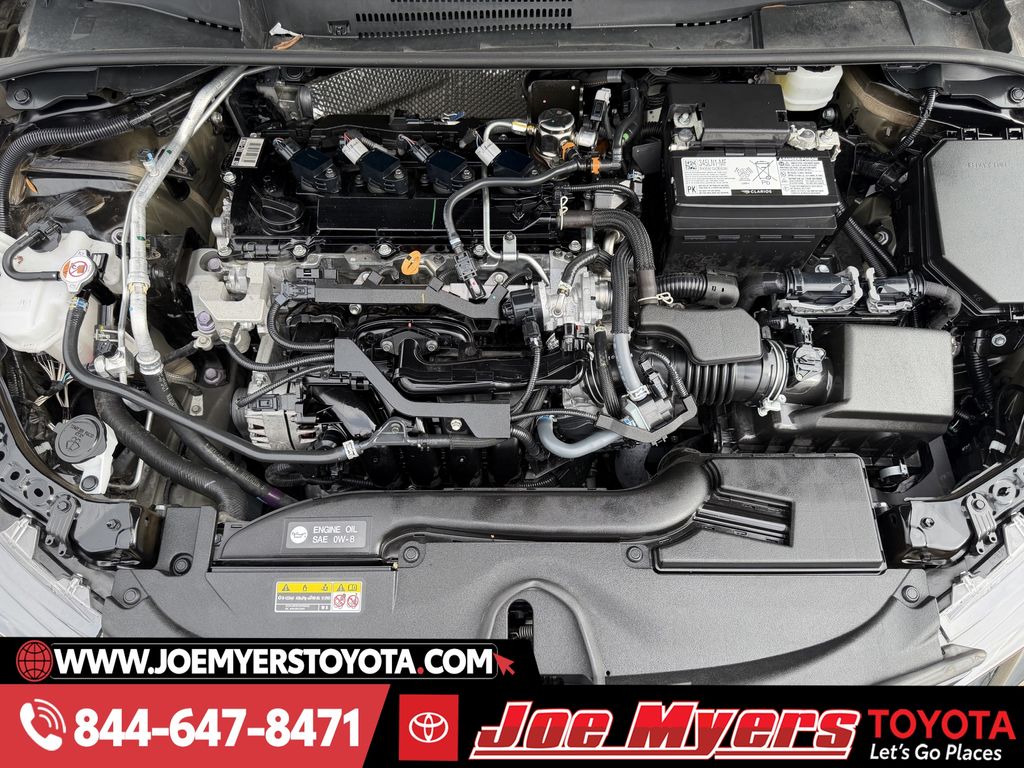 Used 2025 Midnight Black Metallic Toyota LE image 29