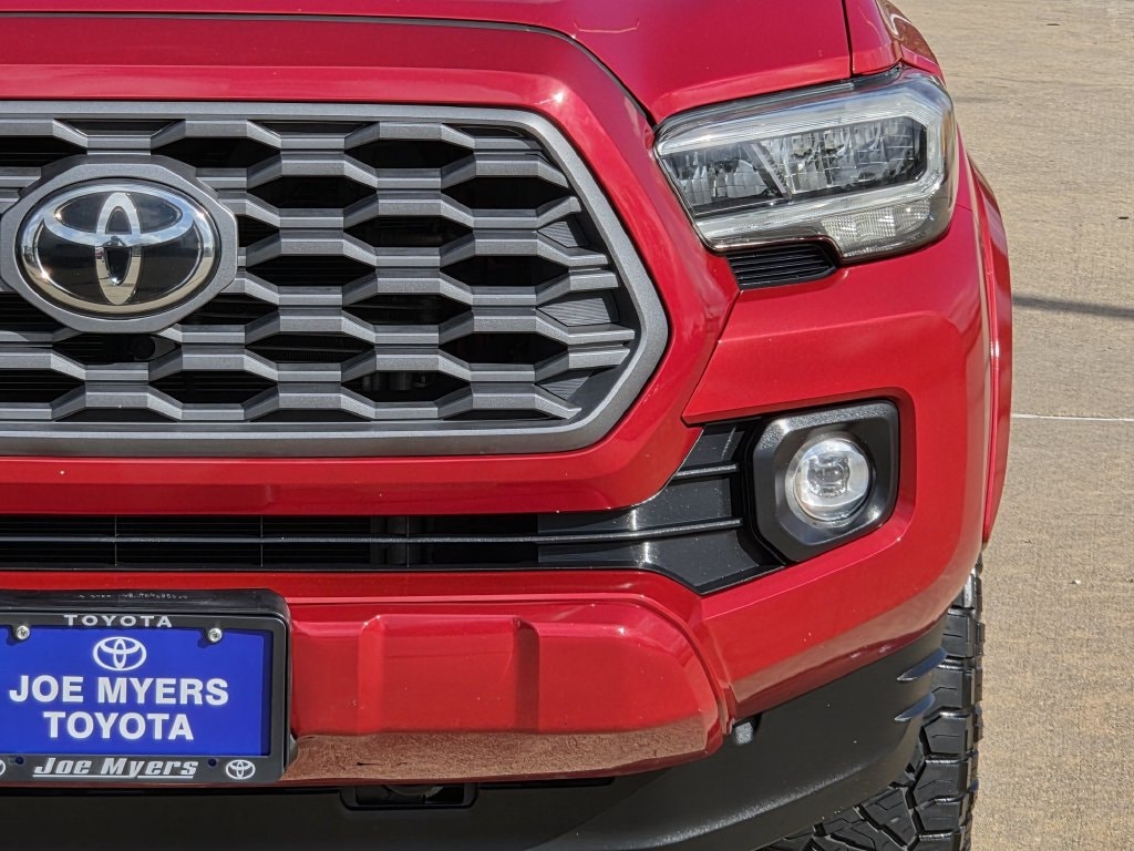 Used 2020 Barcelona Red Metallic Toyota TRD Sport image 4