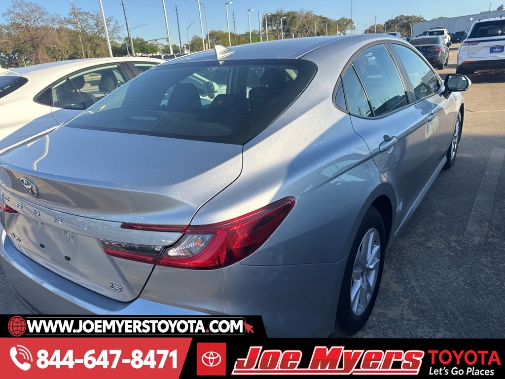 Used 2025 Celestial Silver Metallic Toyota LE image 5