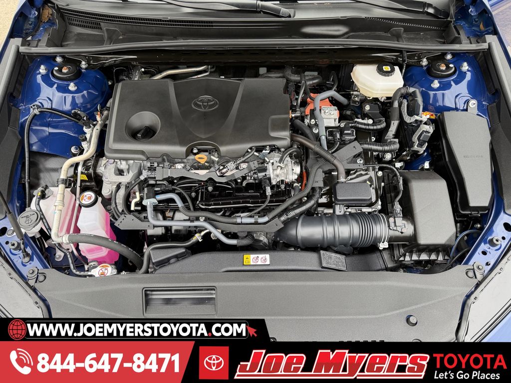 Used 2025 Reservoir Blue Toyota LE image 29