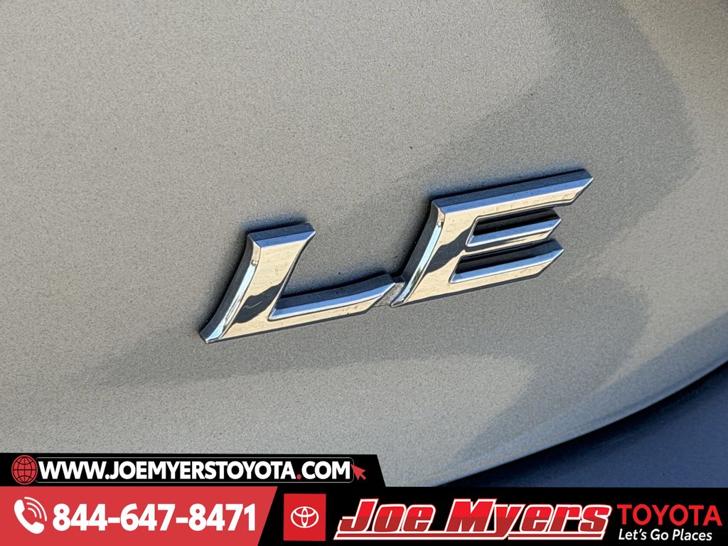 Used 2025 Celestial Silver Metallic Toyota LE image 11