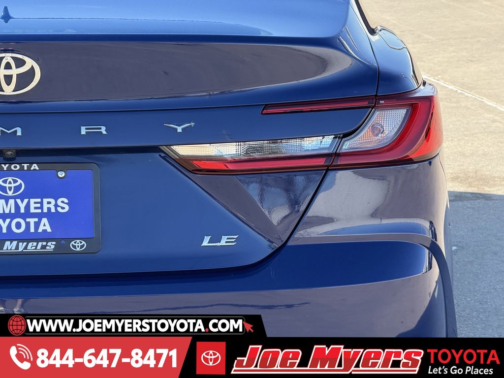 Used 2025 Reservoir Blue Toyota LE image 9