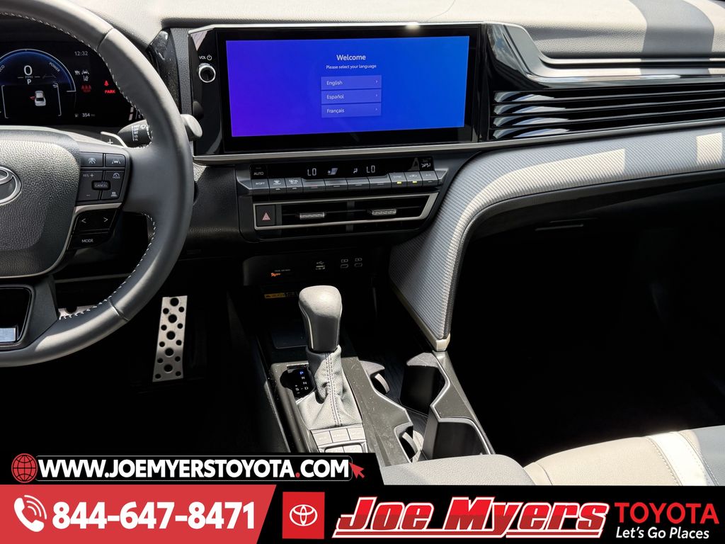 Used 2025 Midnight Black Metallic Toyota SE image 17