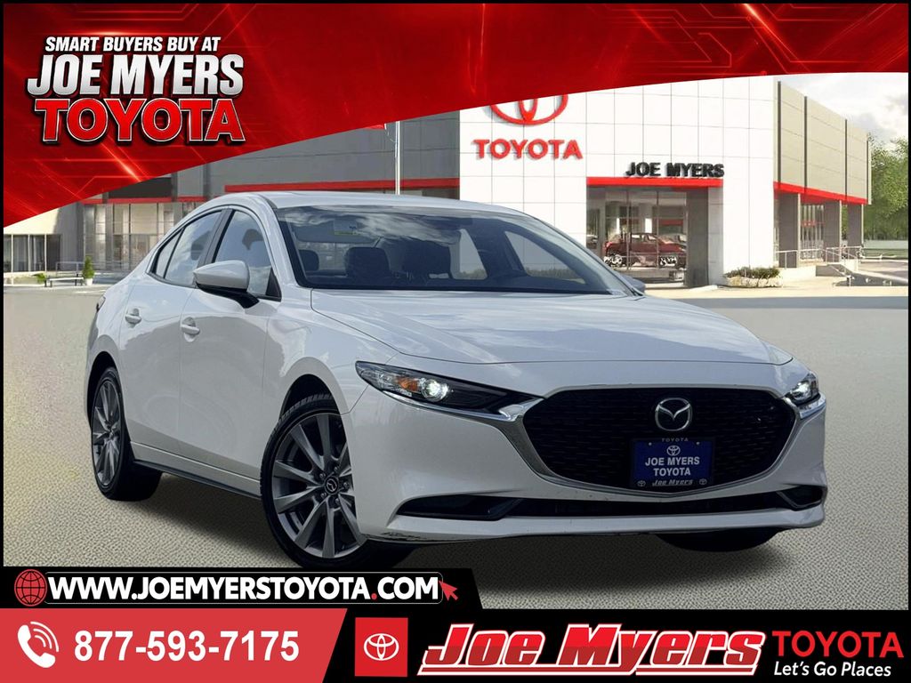 Snowflake White Pearl Mica 2025 Mazda MAZDA3 Sedan Front-Wheel Drive 6-Speed Automatic