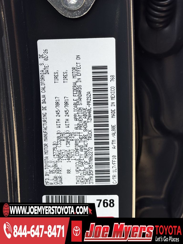 New 2026 Underground Toyota SR5 image 21