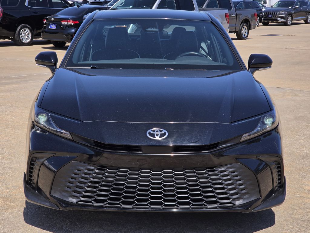 Used 2025 Midnight Black Metallic Toyota SE image 3