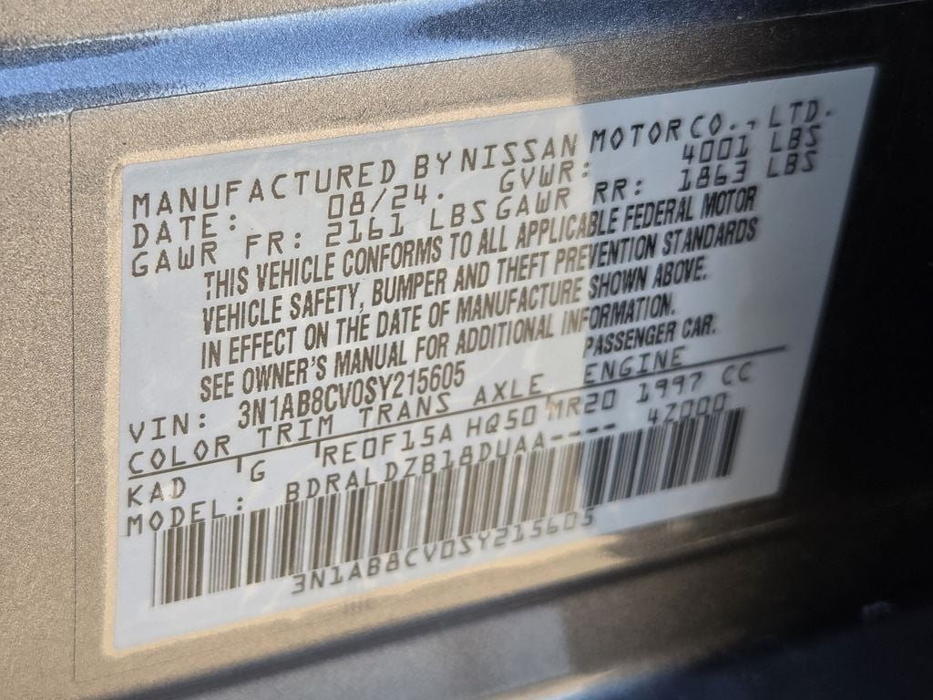Used 2025 Gun Metallic Nissan SV image 30