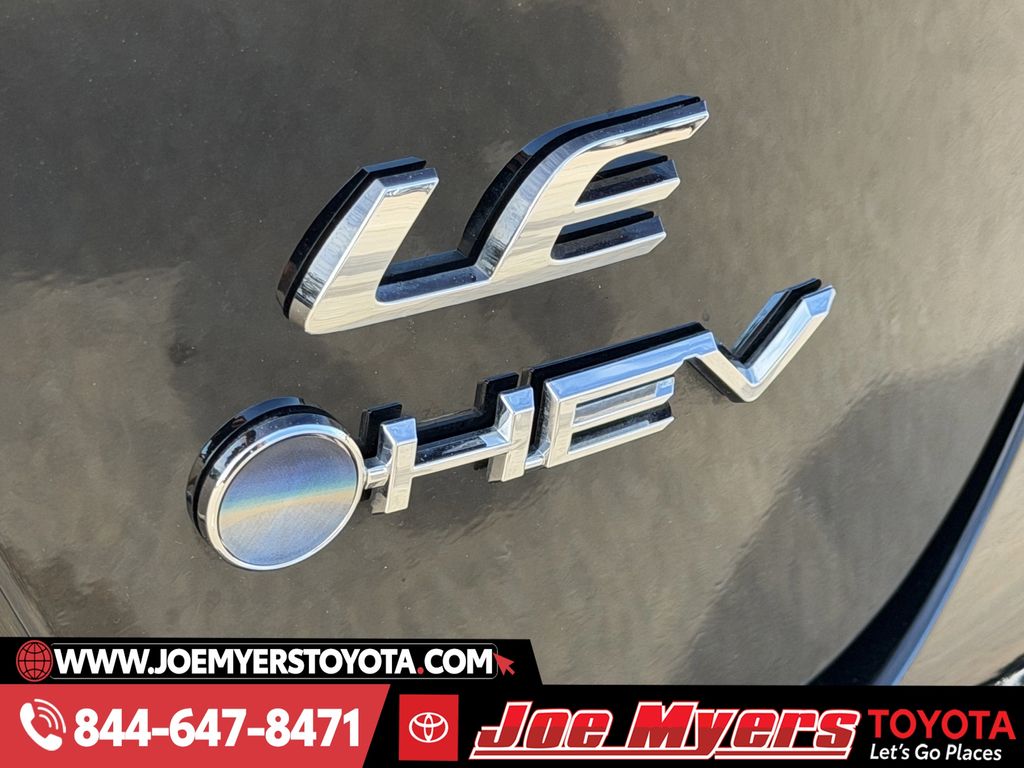 Certified Used 2025 Midnight Black Metallic Toyota LE image 11