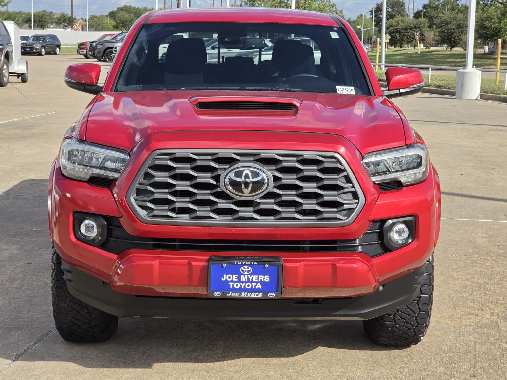 Used 2020 Barcelona Red Metallic Toyota TRD Sport image 3