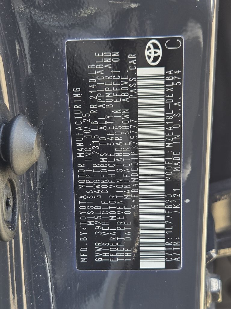 Used 2026 Underground Toyota LE image 30