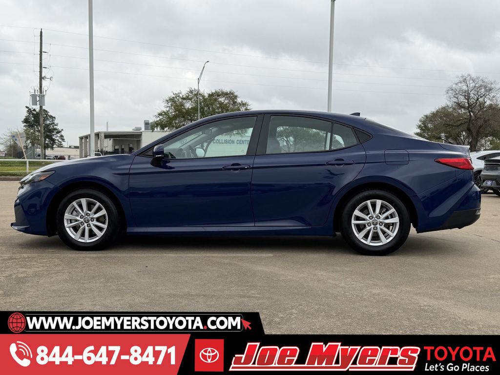 Used 2025 Reservoir Blue Toyota LE image 6